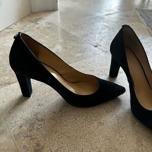 Michael Kors navy blue suede pumps size Women’s US 9.5